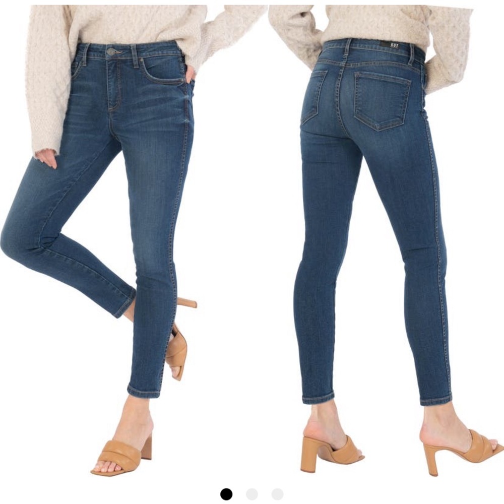 Kut from the Kloth Donna high waist skinny jean size 8 color- alive